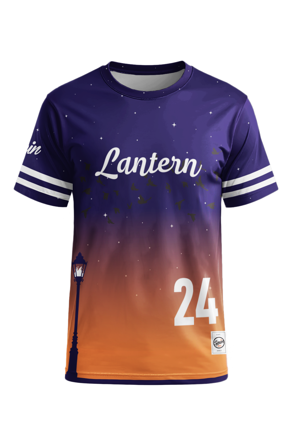 Lantern Short Sleeve Jersey (Purple)