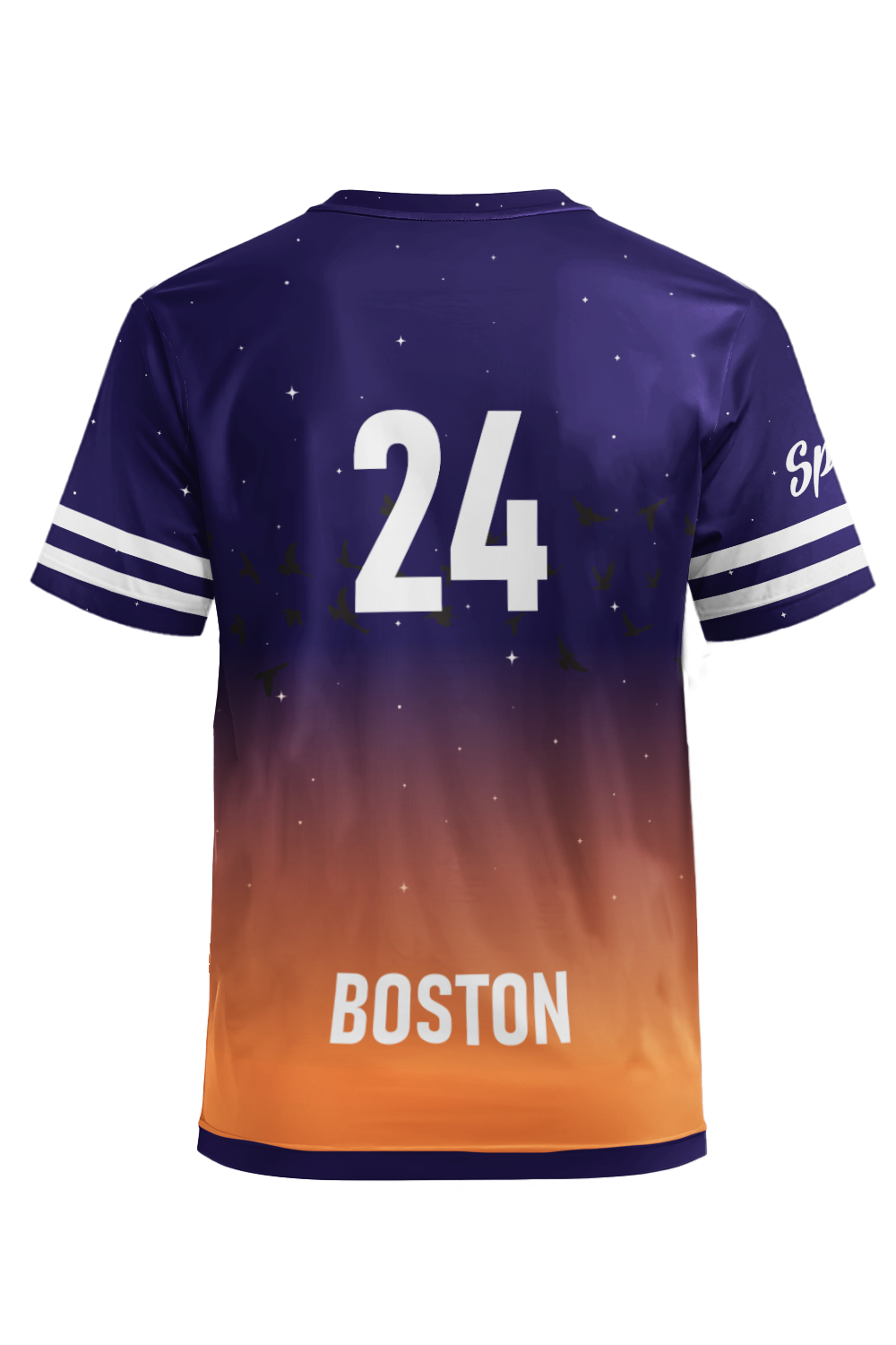 Lantern Short Sleeve Jersey (Purple)