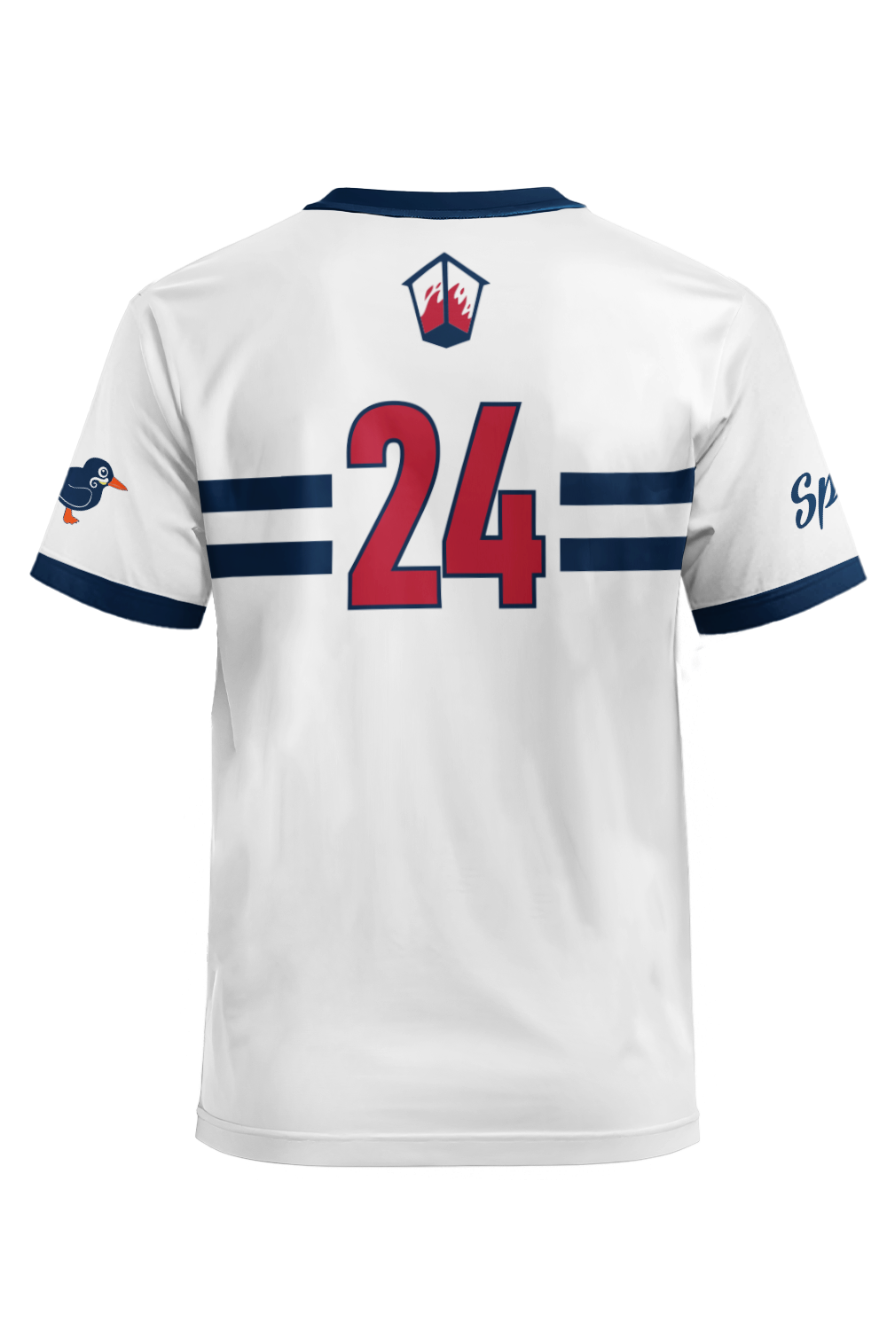 Lantern Short Sleeve Jersey (White)