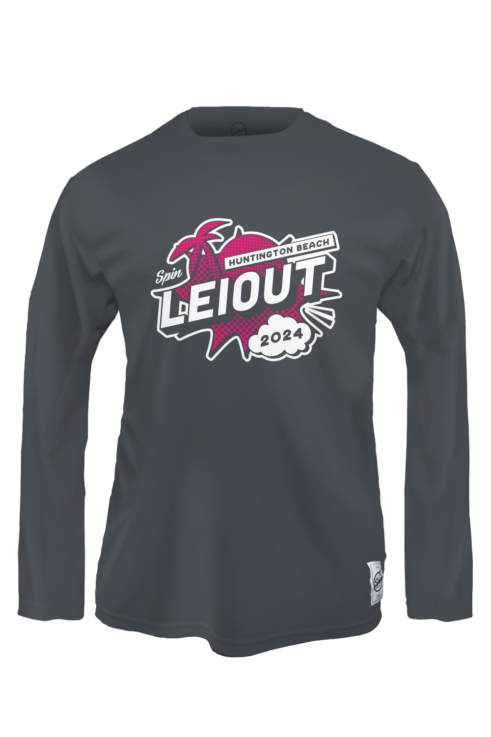 LeiOut 2024 Logo Long Sleeve Jersey (Charcoal)