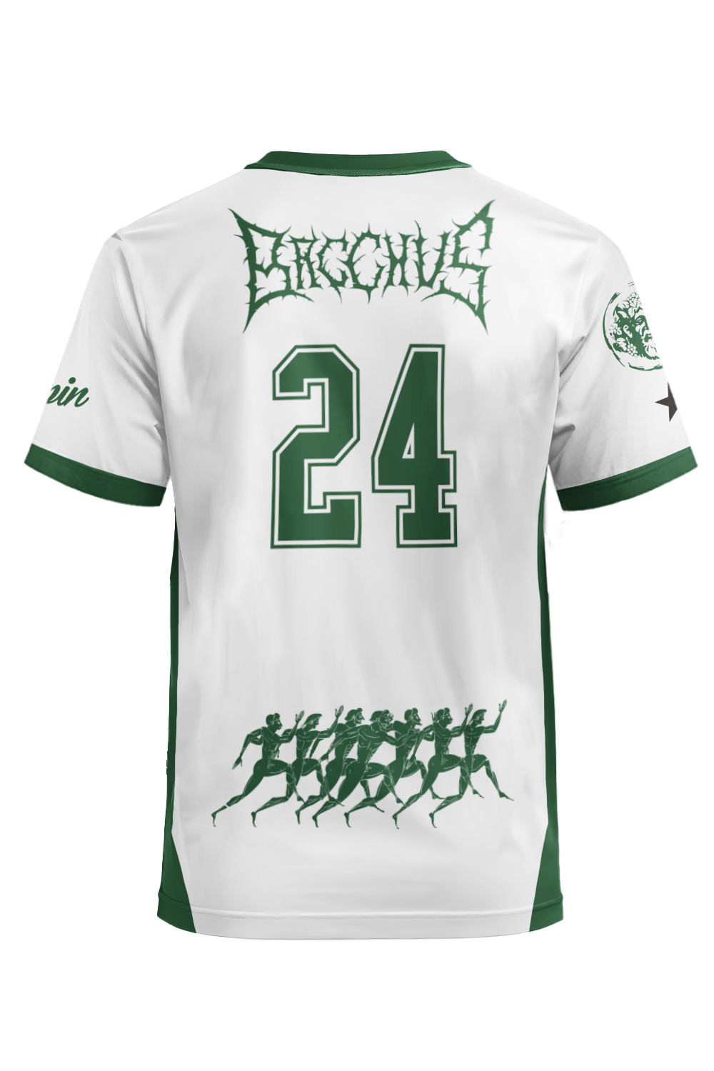 Bacchus Short Sleeve Jersey (White)