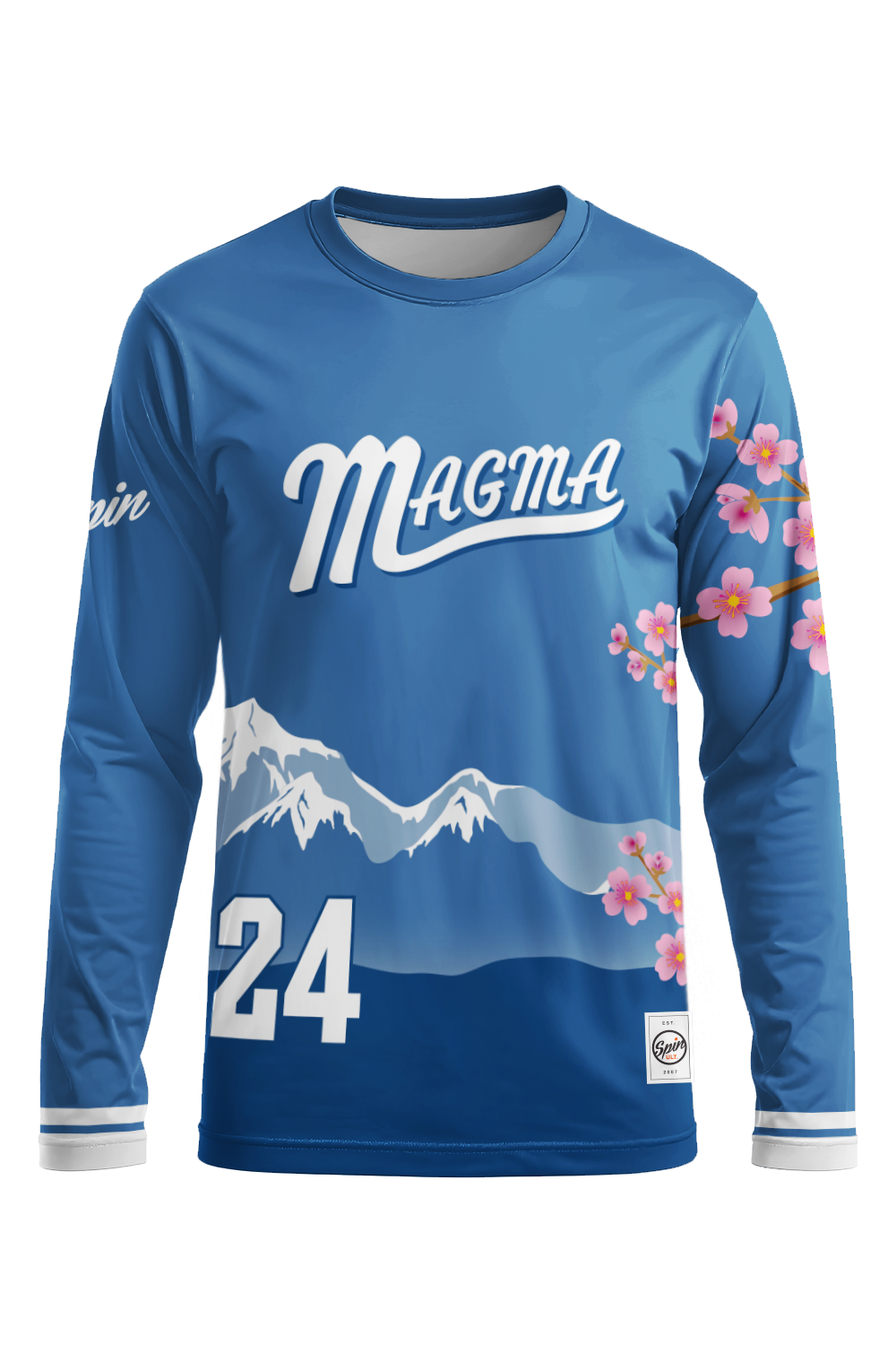 Magma Long Sleeve Jersey (Blue)
