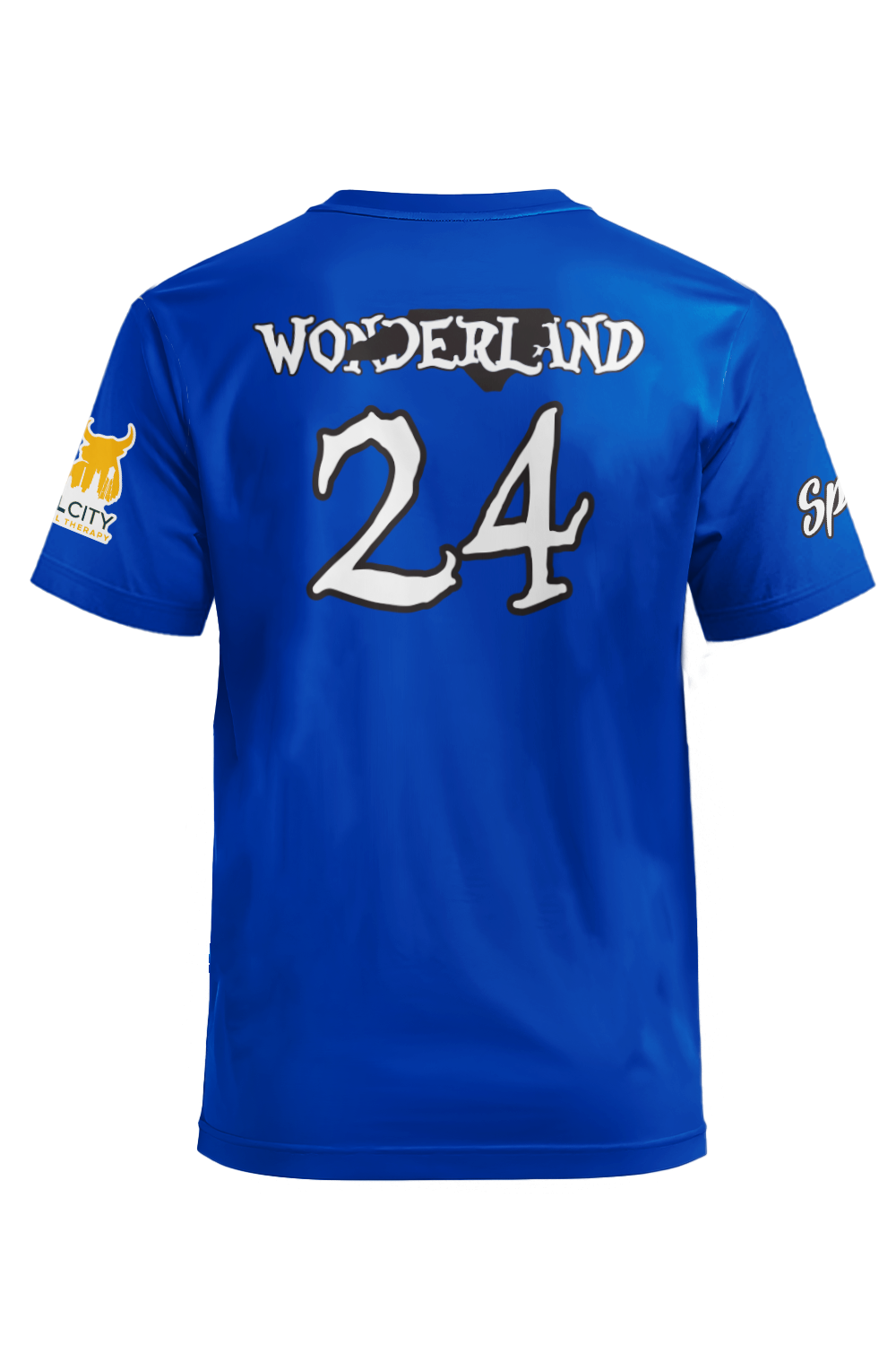Malice in Wonderland Short Sleeve Jersey (Blue)