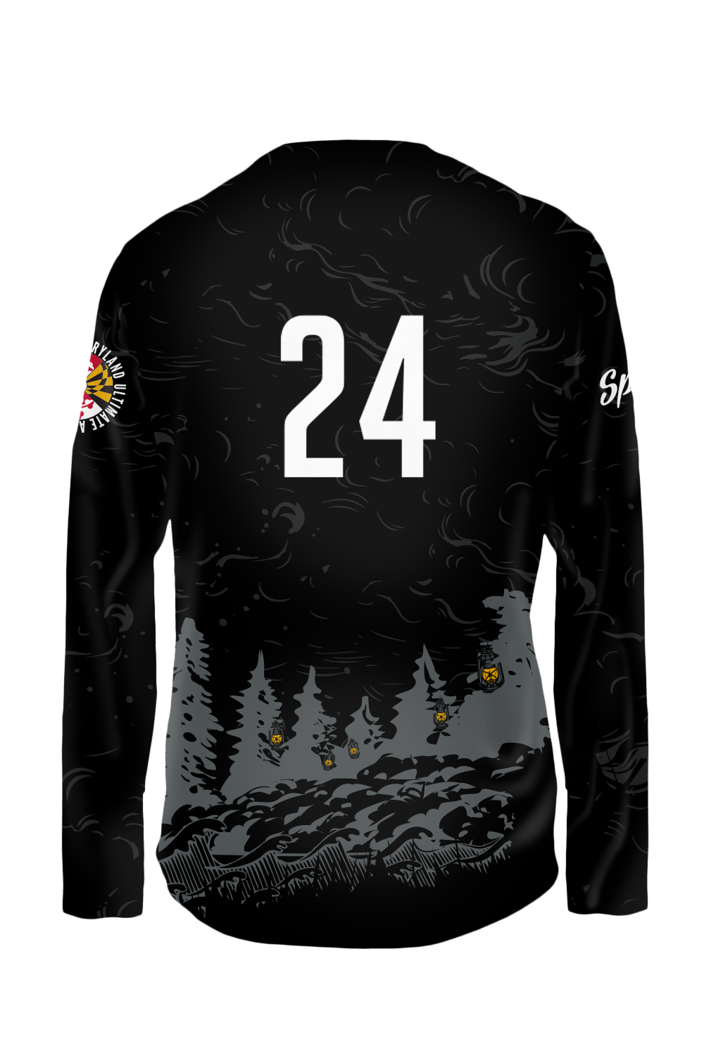 Blackout Long Sleeve Jersey (Black)