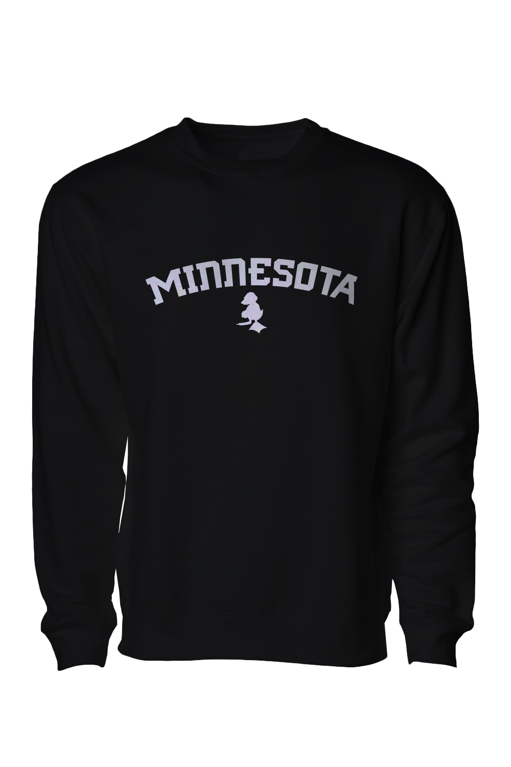 Grey Duck Crewneck Sweatshirt (Black)