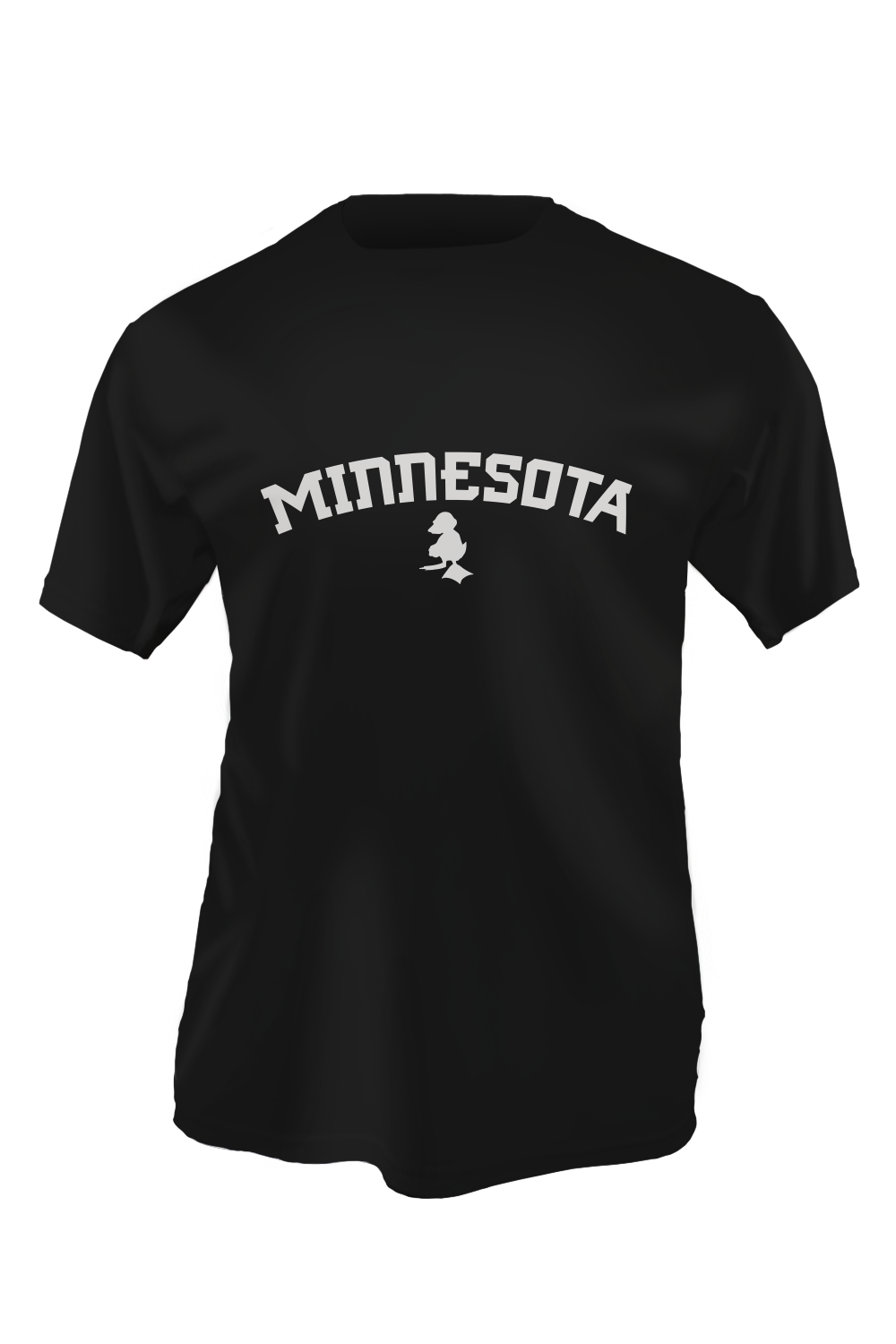 Grey Duck Cotton T (Black)