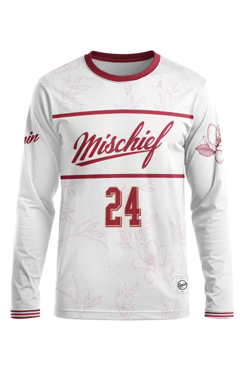 Mischief Long Sleeve Jersey (White)