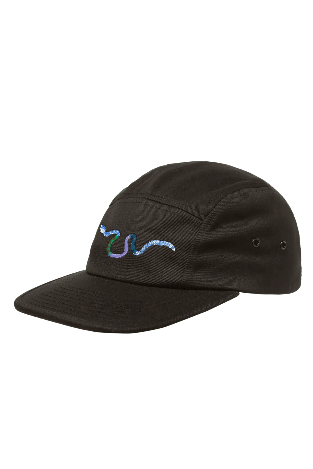Murmur 5 Panel Hat (Black)