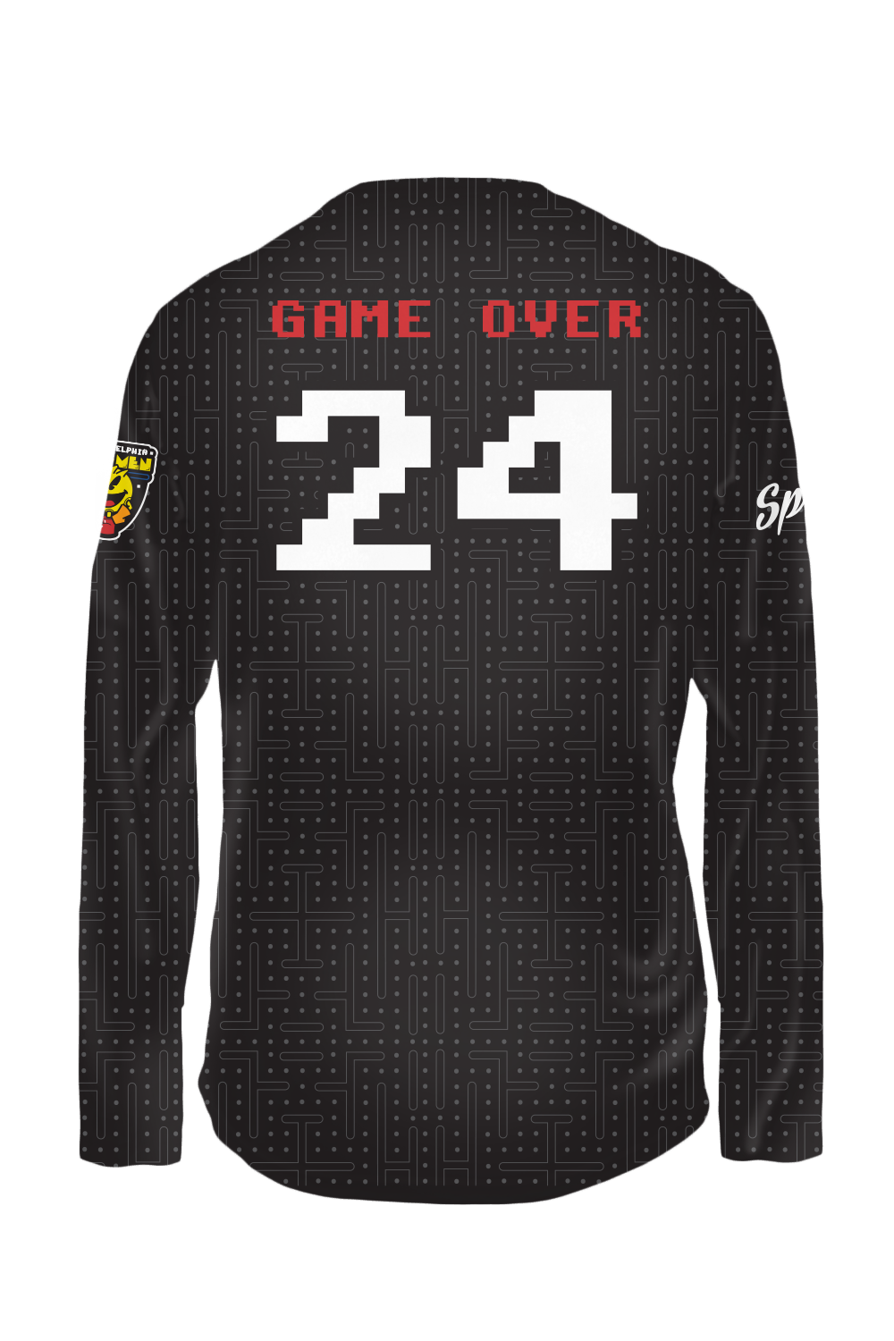Pacmen Long Sleeve Jersey (Black)