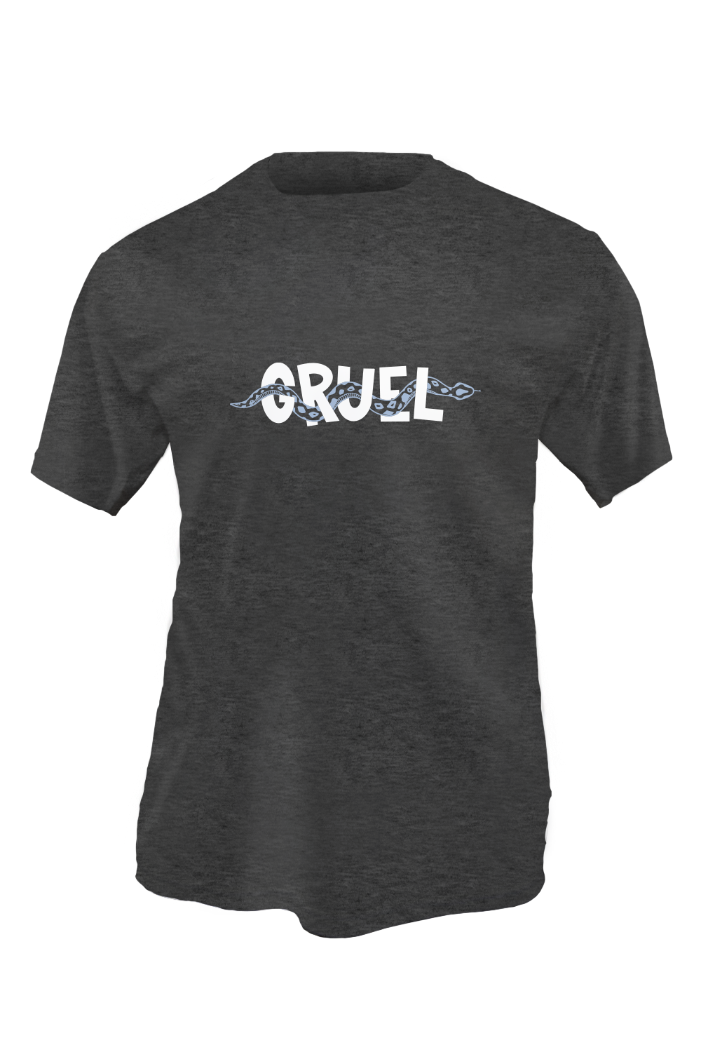 Gruel Cotton T (Dark Heather Charcoal)