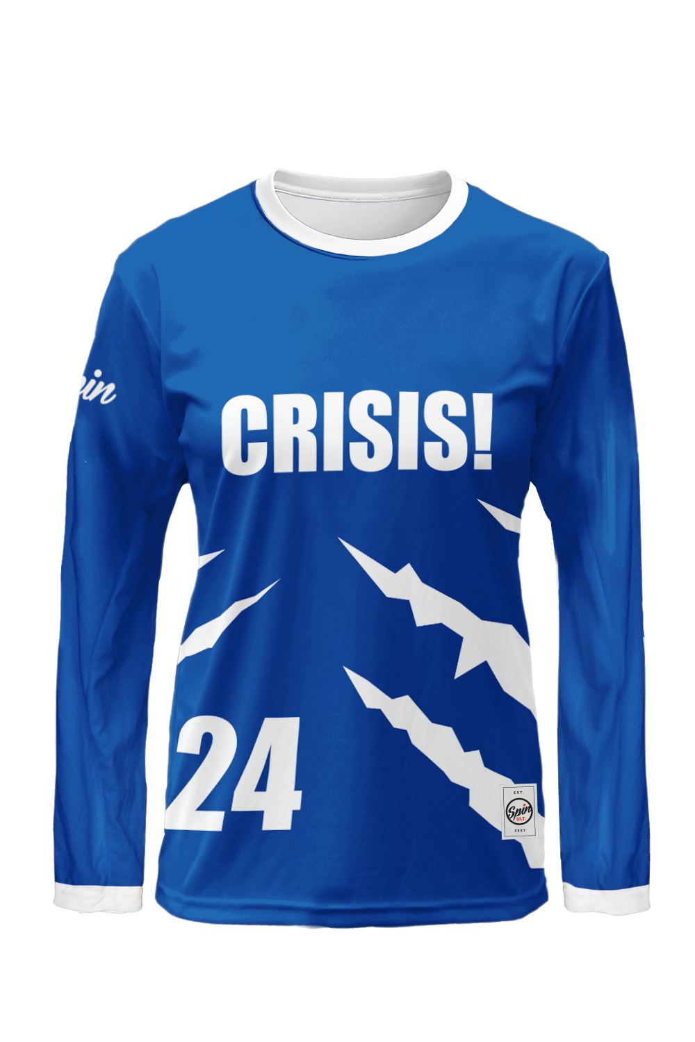 Crisis Long Sleeve Jersey (Blue)