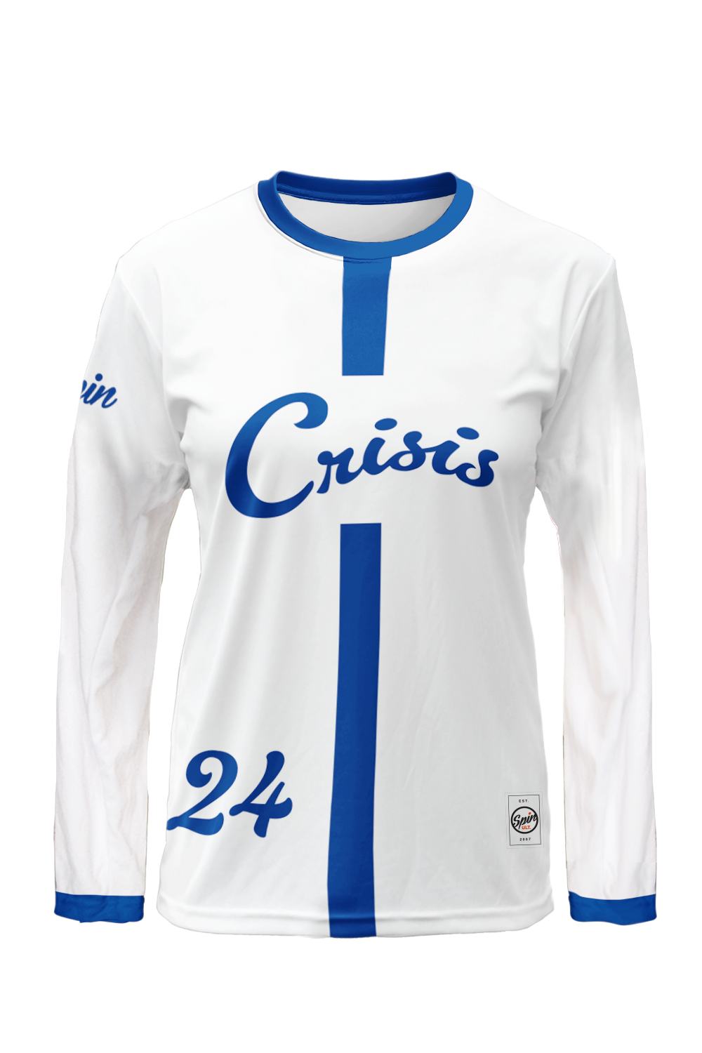 Crisis Long Sleeve Jersey (White)