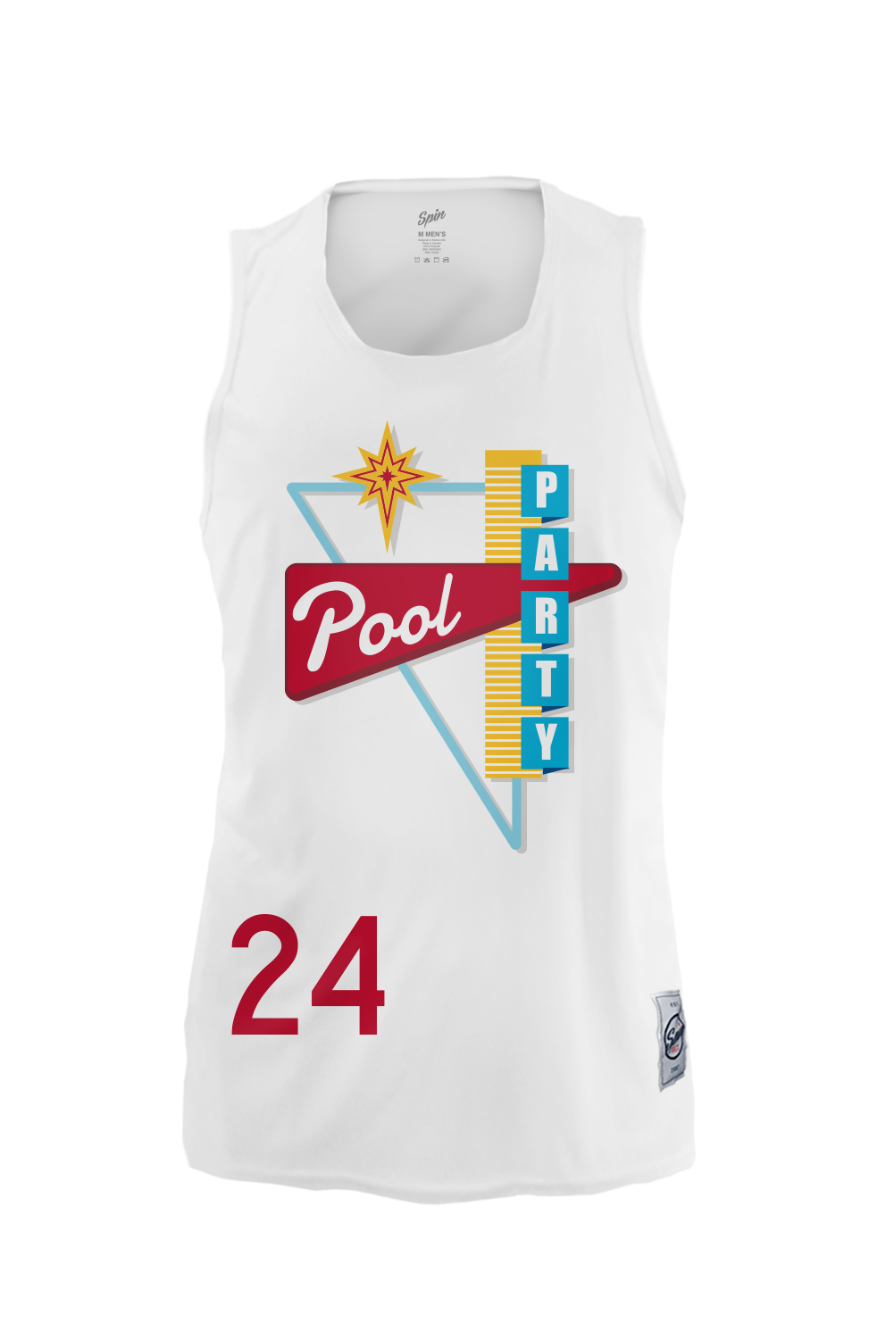 Pool Party Tank (White)