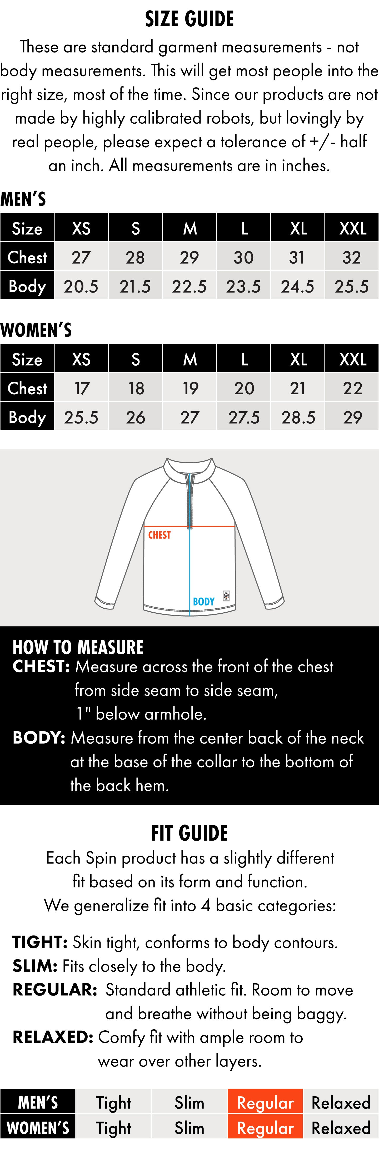 size guide