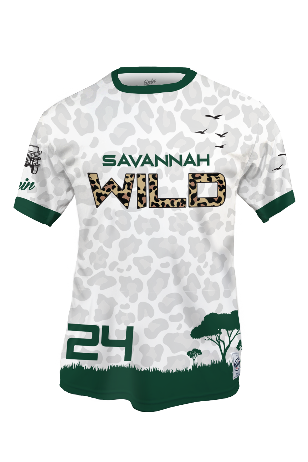 Wild Short Sleeve Jersey (White)