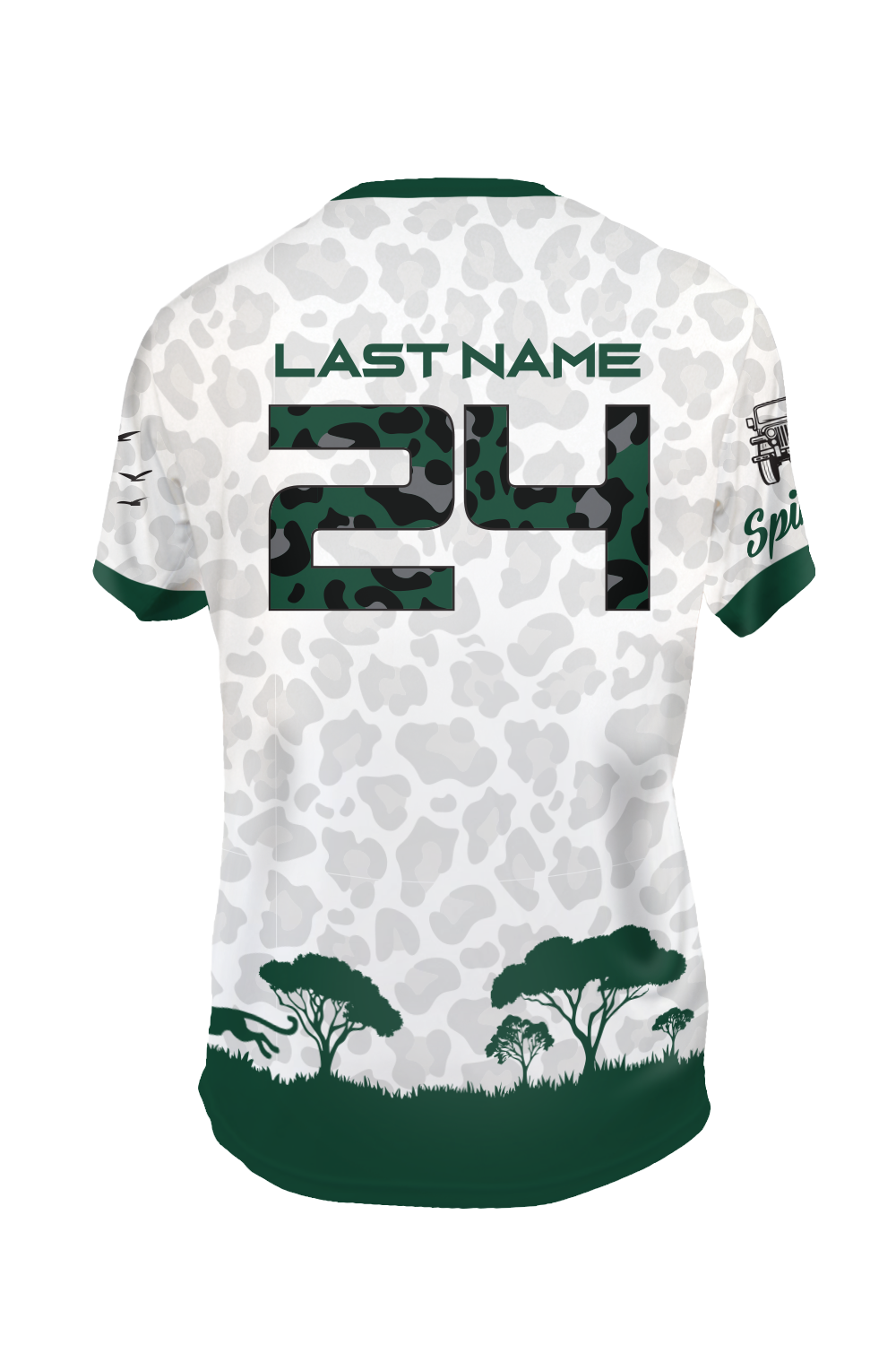 Wild Short Sleeve Jersey (White)