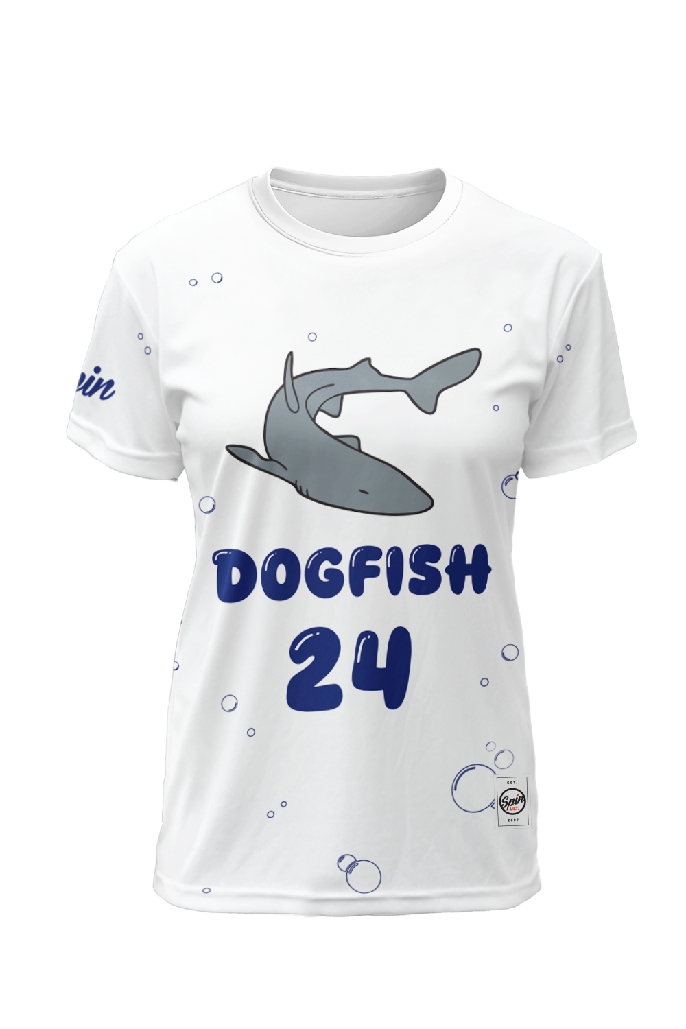 Dogfish Short Sleeve Jersey (White)