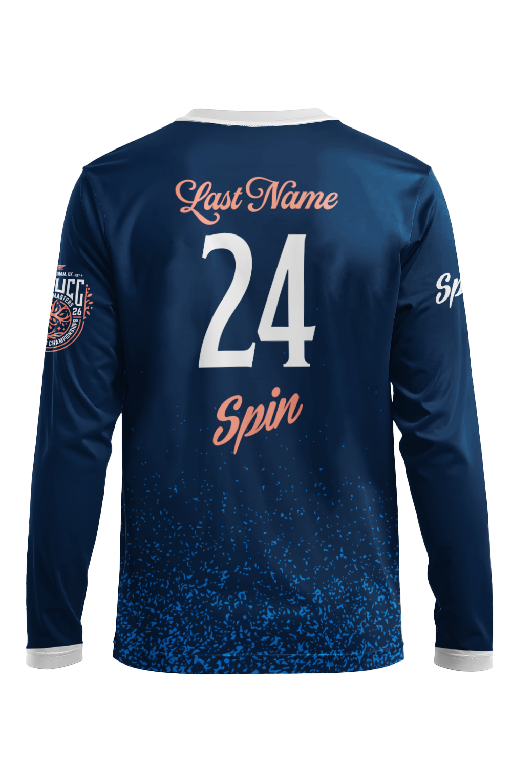 Shrimp & Grits Long Sleeve Jersey (Navy)