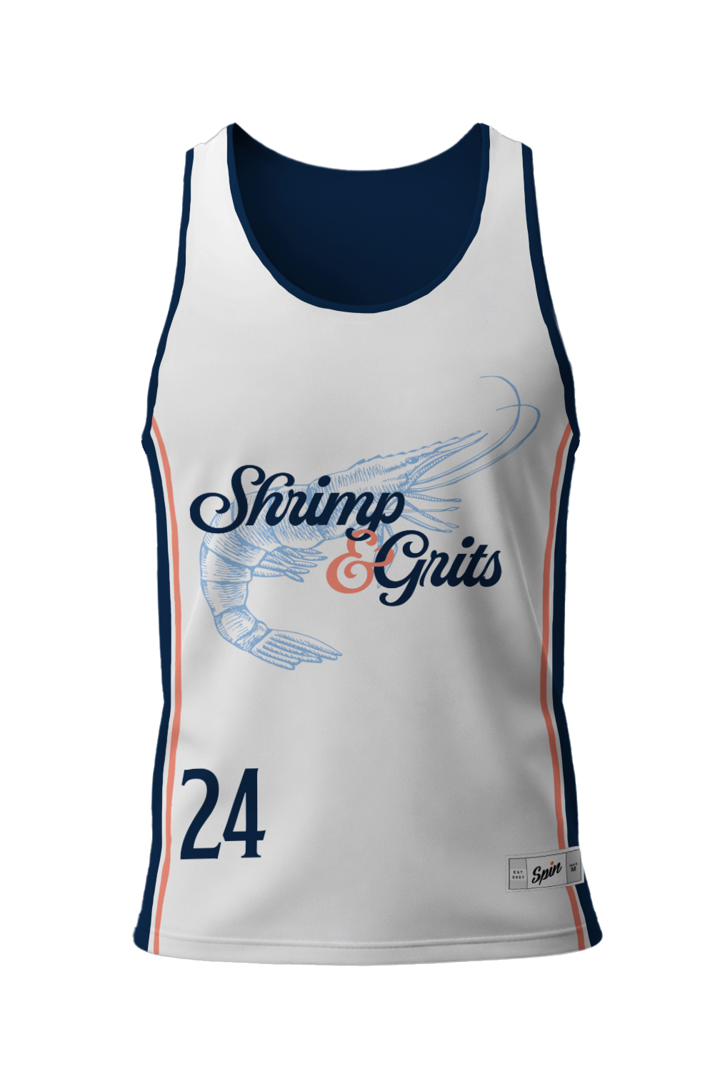 Shrimp & Grits Reversible Tank