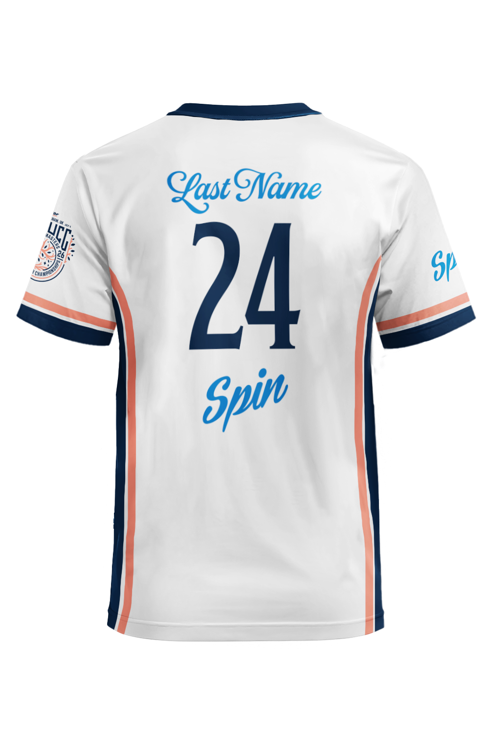 Shrimp & Grits Short Sleeve Jersey (White)
