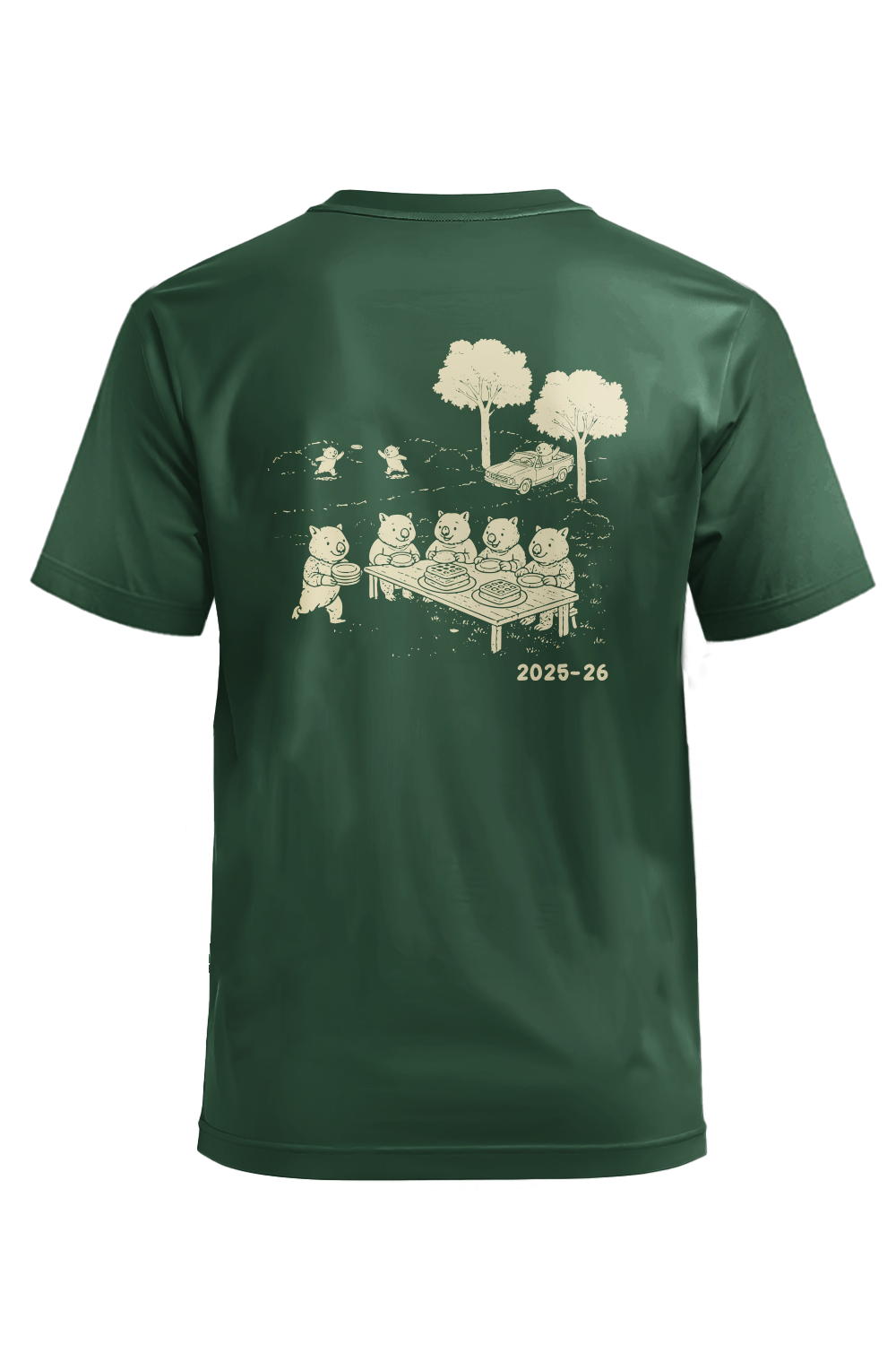 Wombats Cotton T (Green)