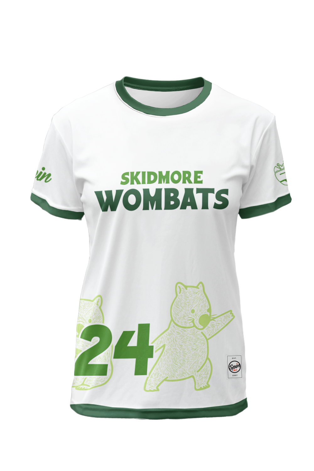 Wombats Short Sleeve Jersey (White)