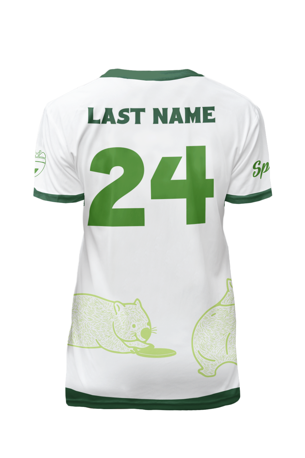 Wombats Short Sleeve Jersey (White)