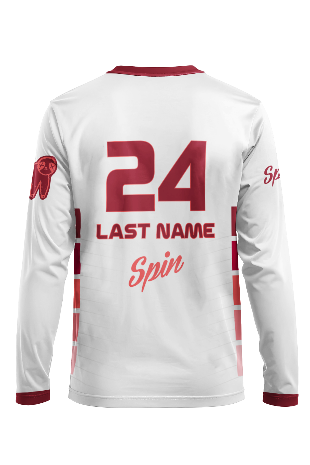 Slow Long Sleeve Jersey (White)