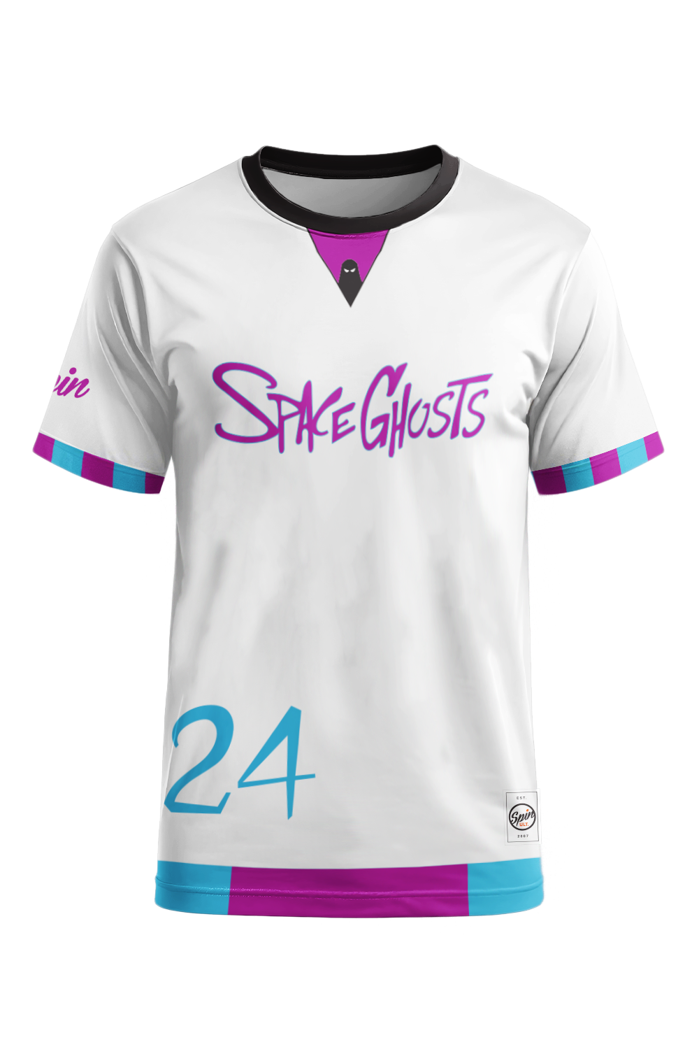 Space Ghosts Short Sleeve Jersey (White)
