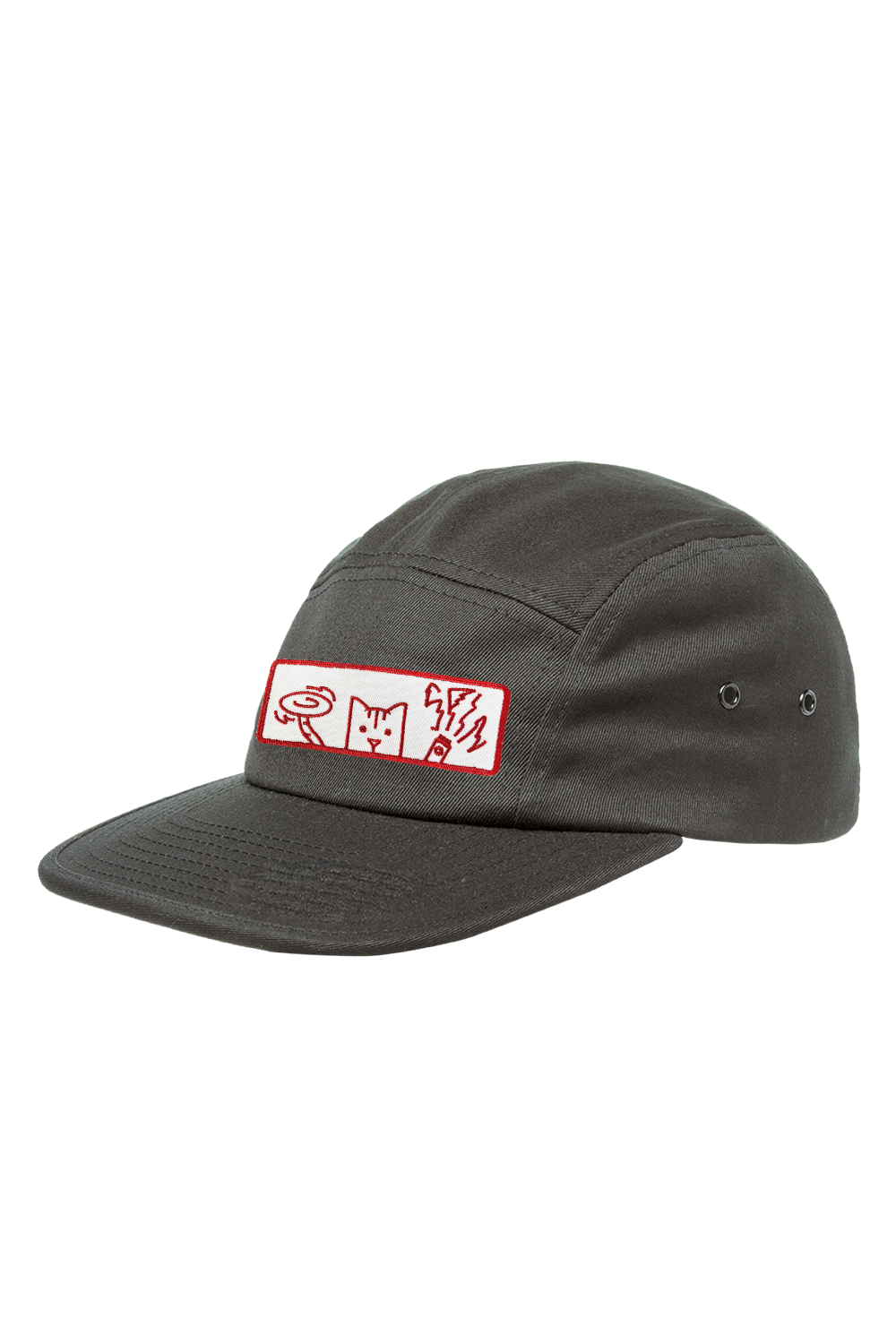 Molly the Cat 5 Panel Hat