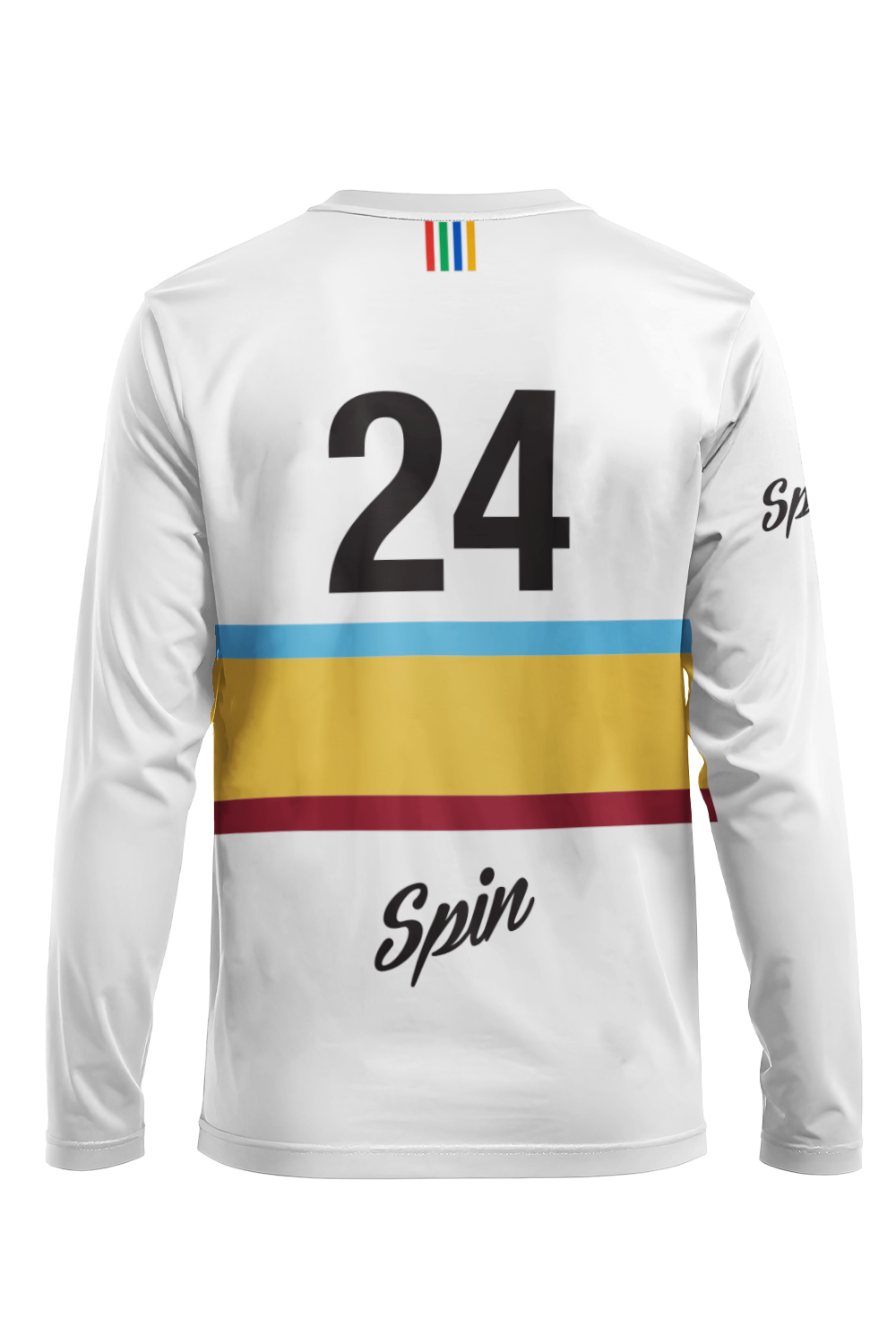 T Party Long Sleeve Jersey (White)