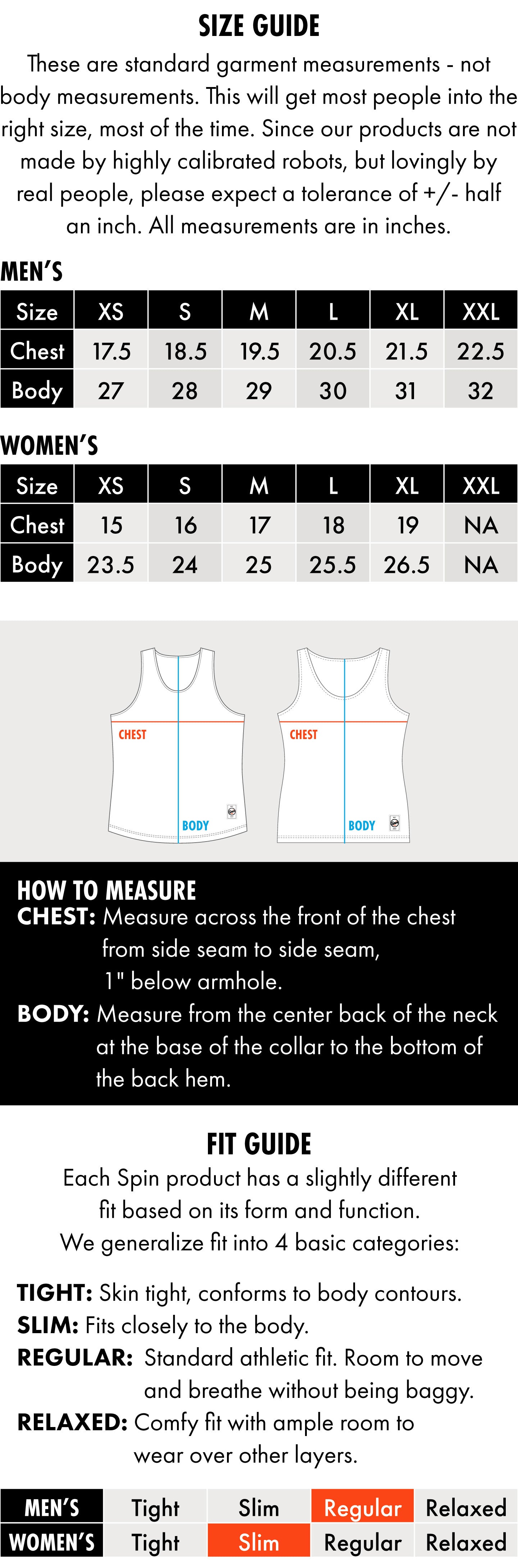 size guide