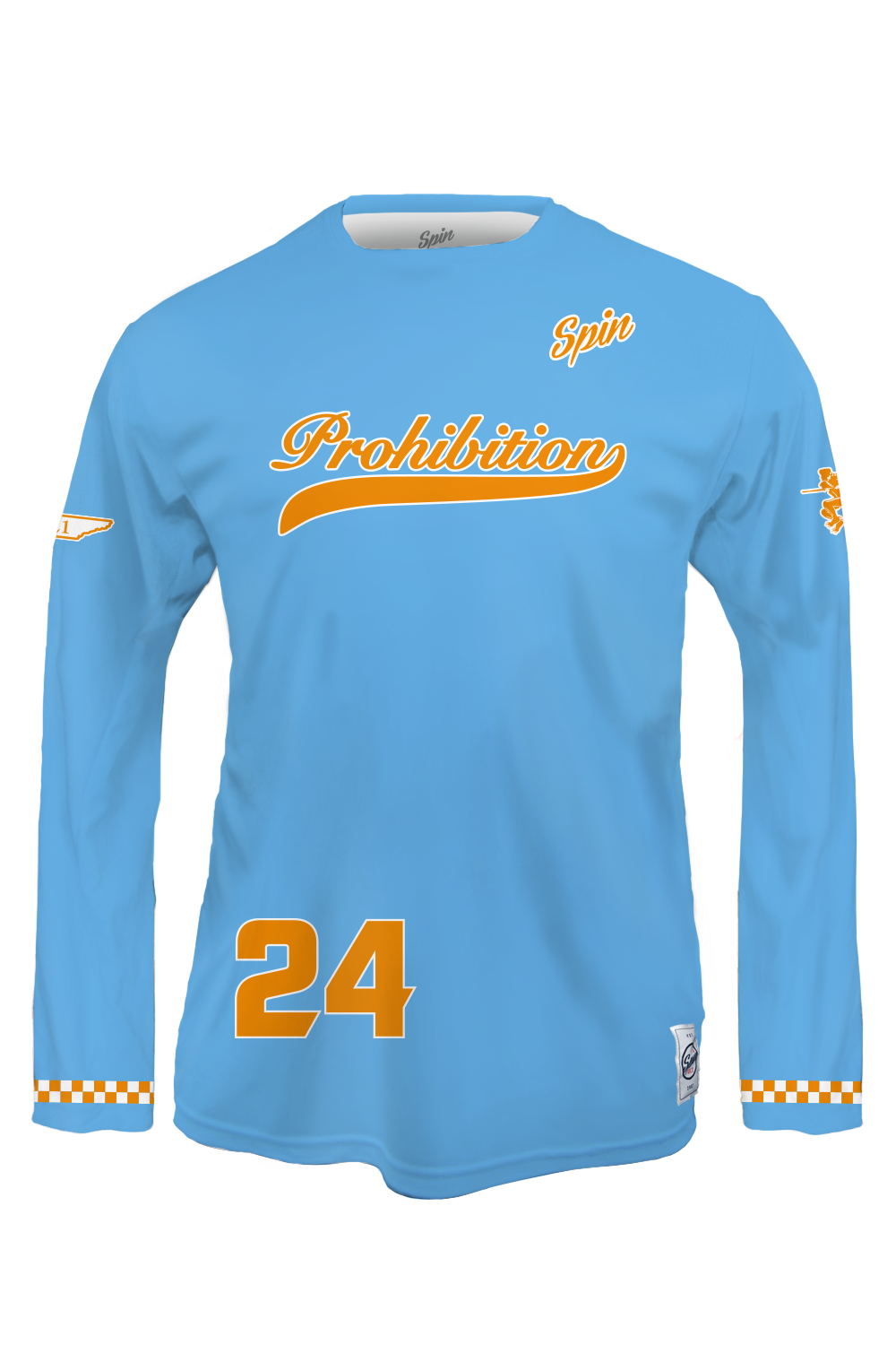 Prohibition Long Sleeve Jersey (Blue)