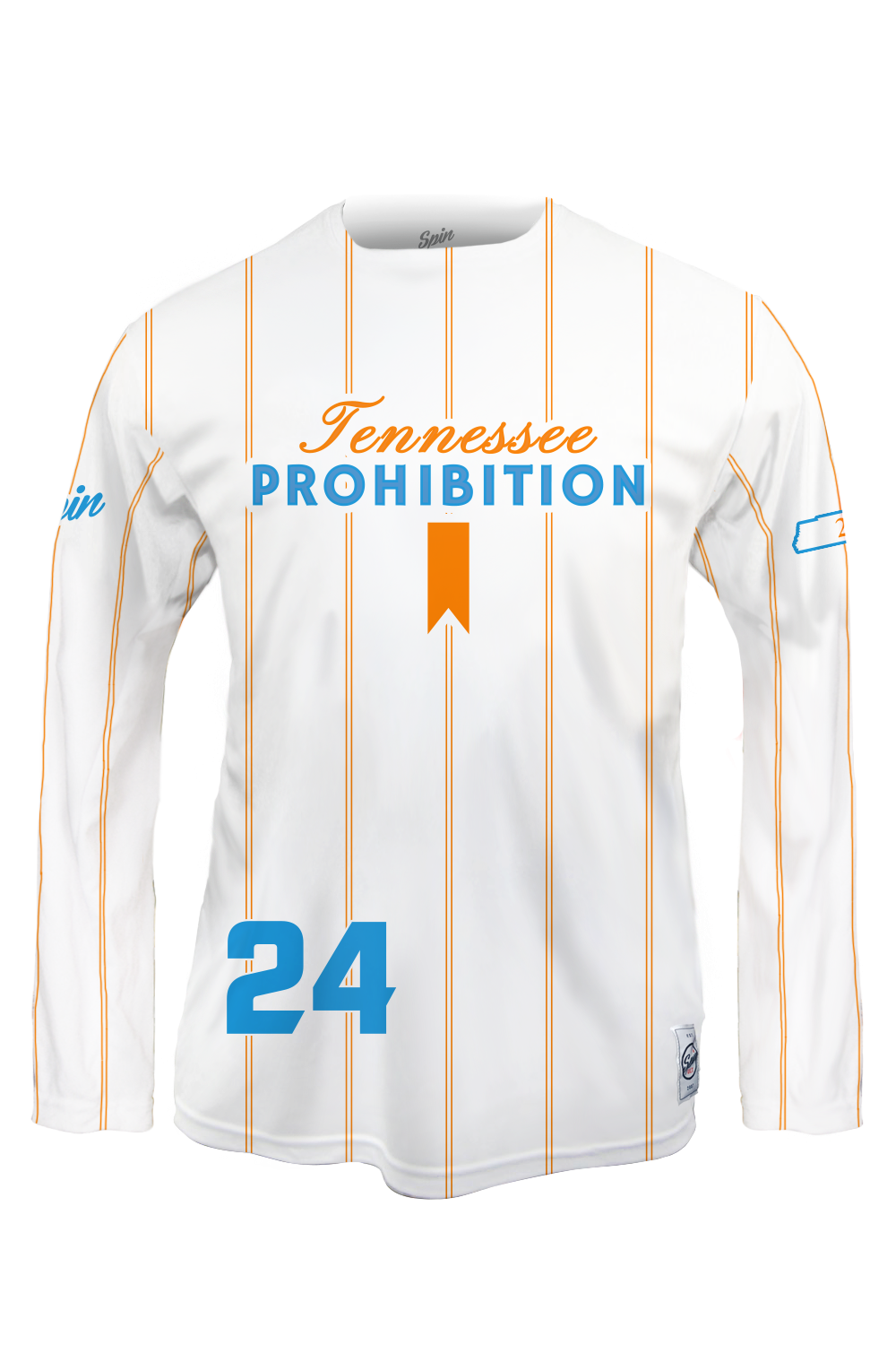 Prohibition Long Sleeve Jersey (White)