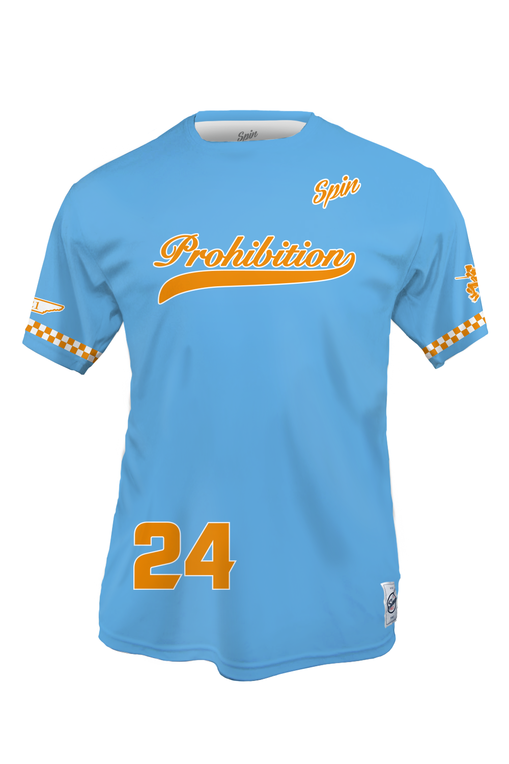 Prohibition Short Sleeve Jersey (Blue)