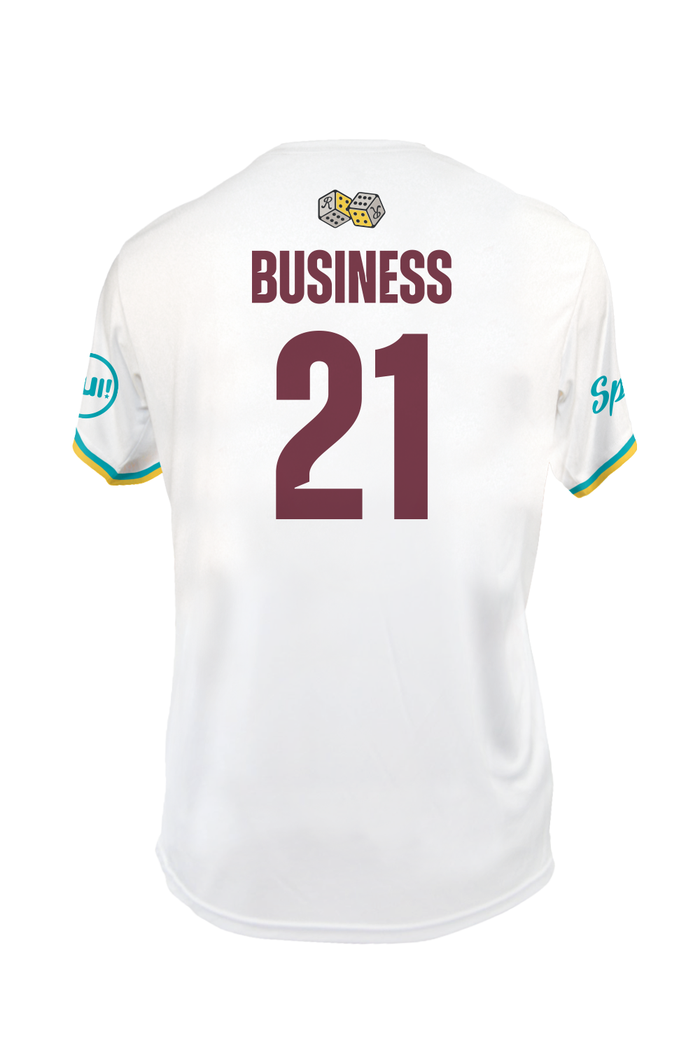 Risky Business Short Sleeve Jersey (White)
