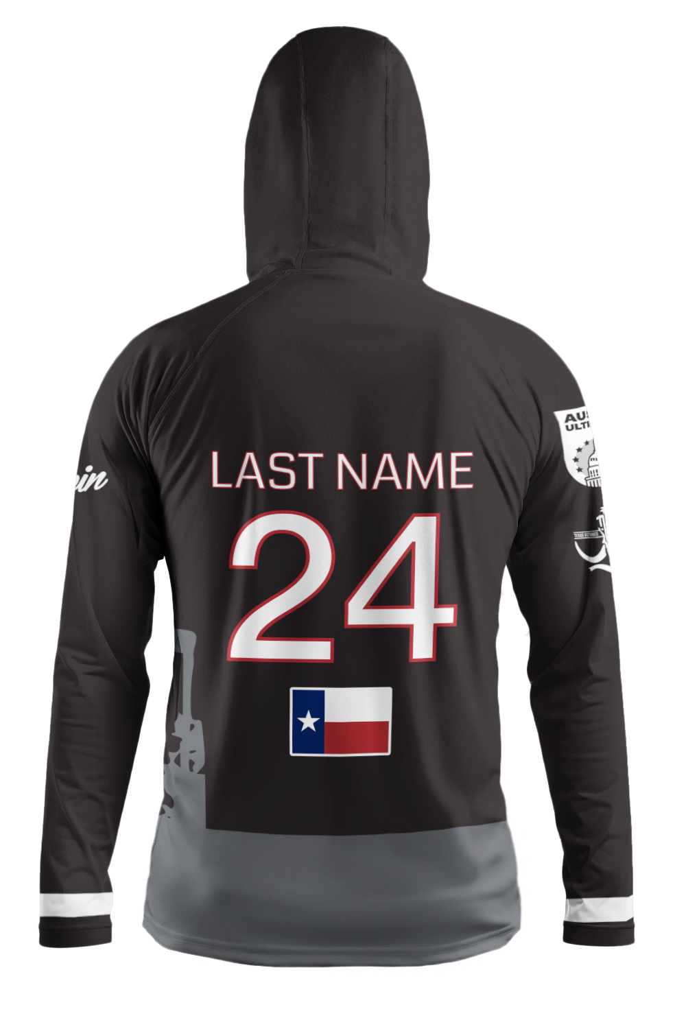 Texas United Universal Hoodie (Black)