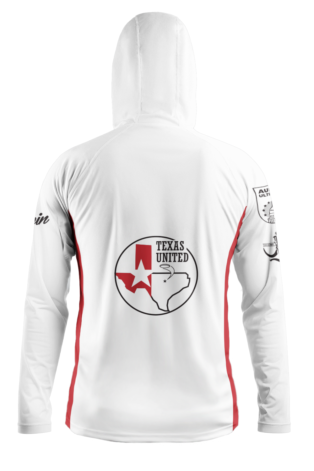Texas United Universal Hoodie (White)