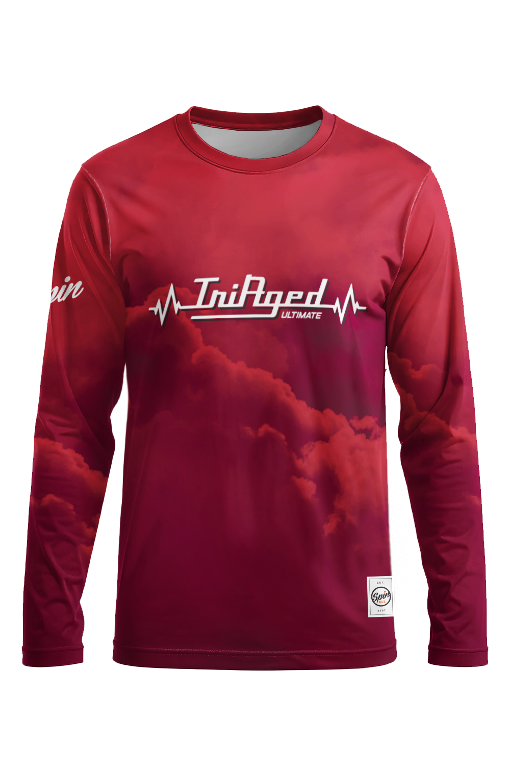TriAged Long Sleeve Jersey (Red)