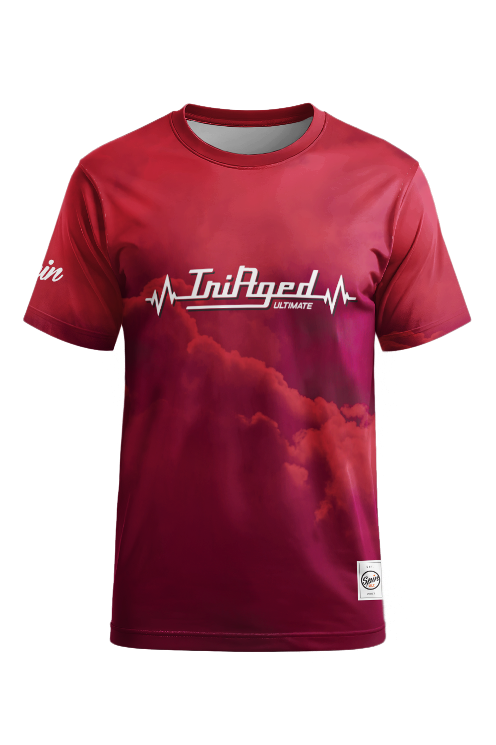 TriAged Short Sleeve Jersey (Red)