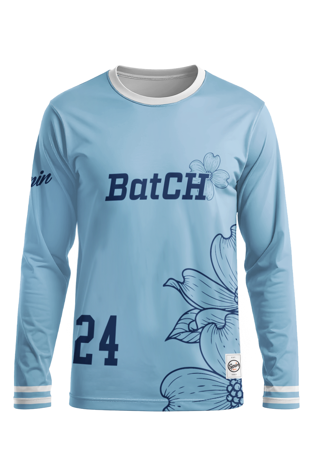 BatCH Long Sleeve Jersey (Carolina Blue)