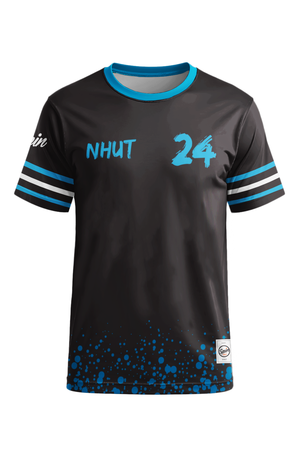 UNH Short Sleeve Jersey (Black)