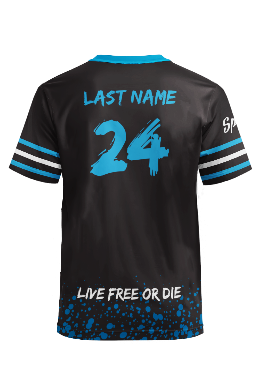 UNH Short Sleeve Jersey (Black)
