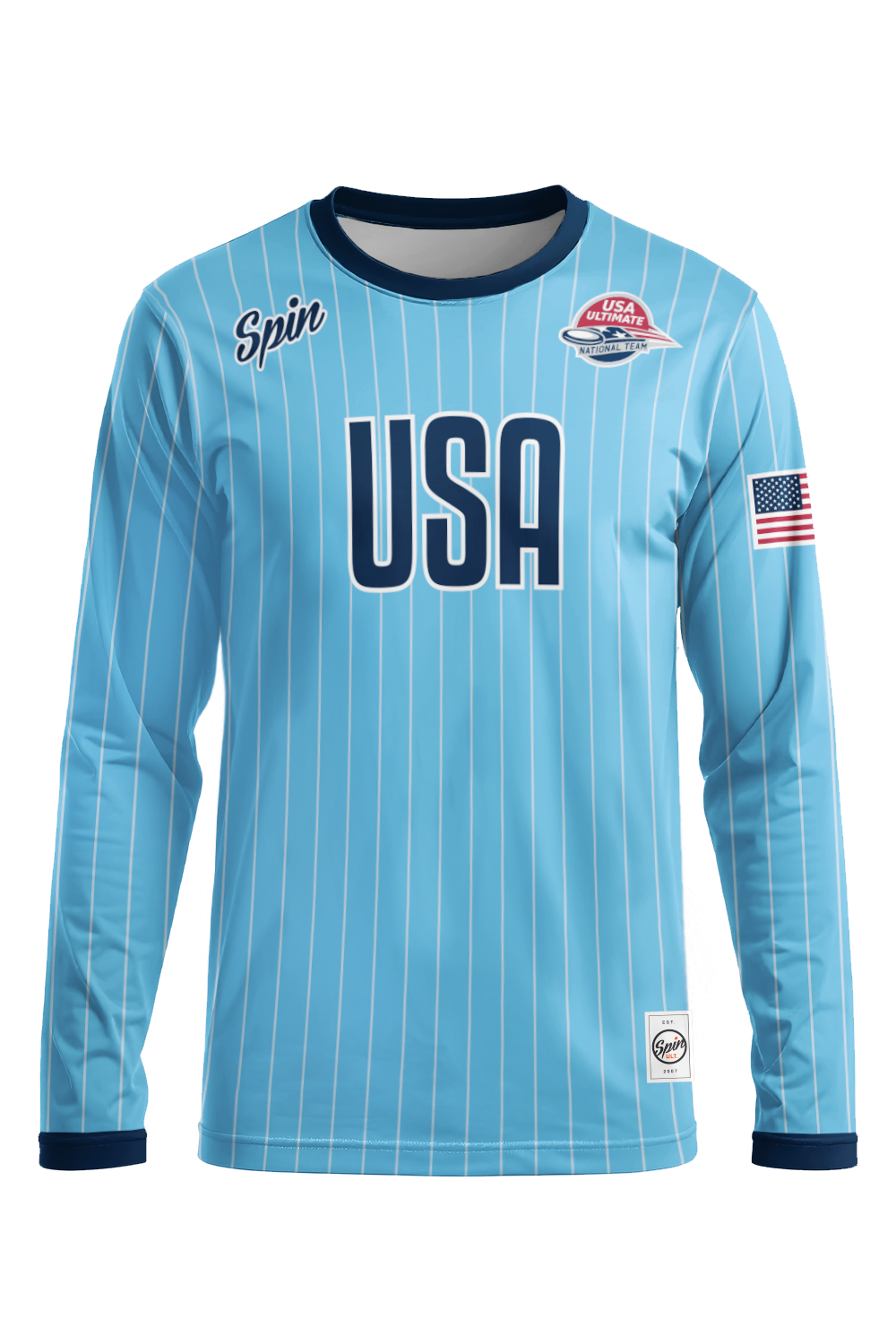 USNT Long Sleeve Jersey (Light Blue)