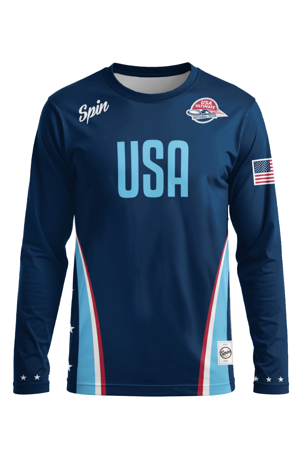USNT Long Sleeve Jersey (Navy)