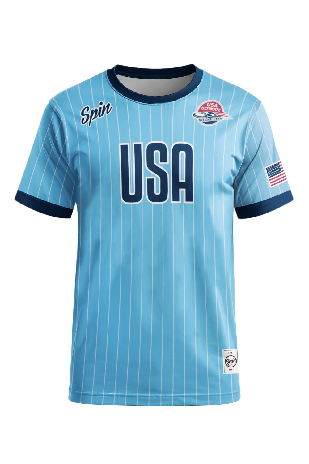USNT Short Sleeve Jersey (Light Blue)