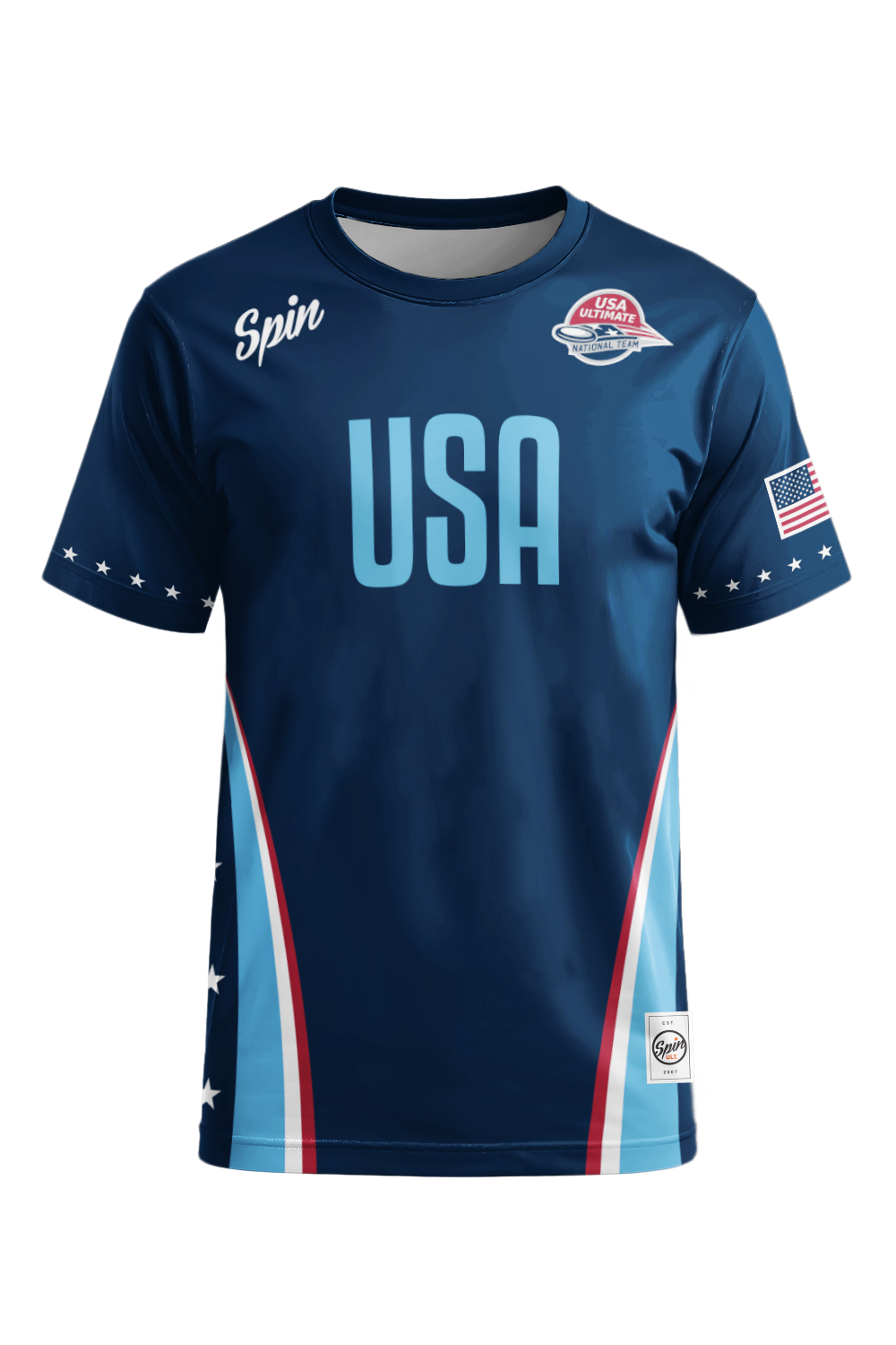 USNT Short Sleeve Jersey (Navy)