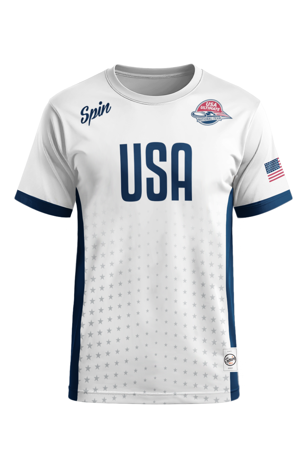 USNT Short Sleeve Jersey (White)