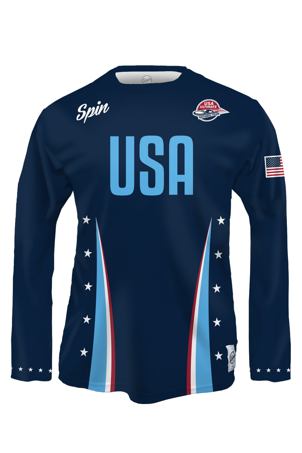 USNT Long Sleeve Jersey (Navy)