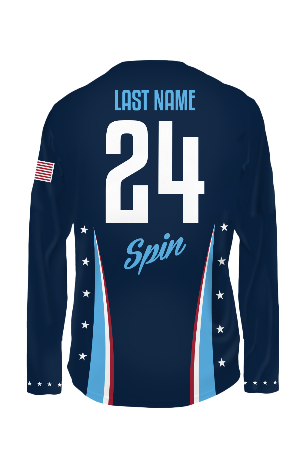 USNT LS Jersey - Navy (Player)